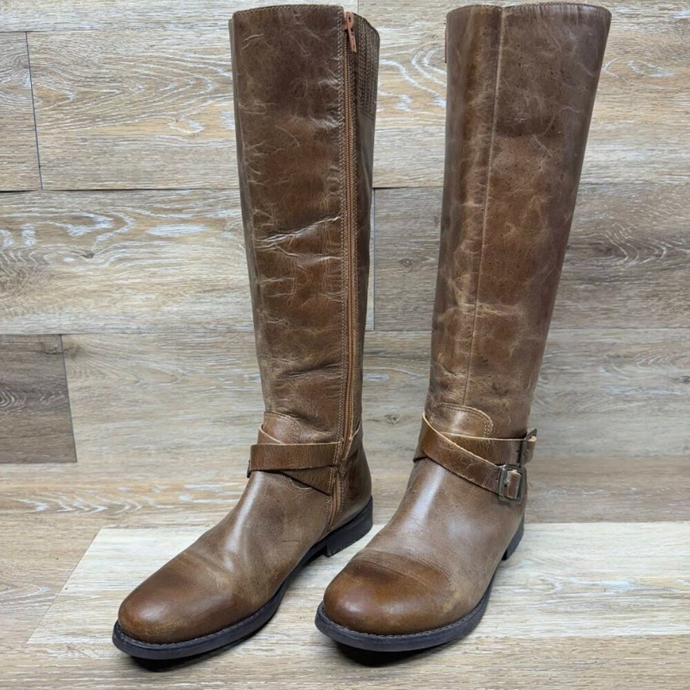 Matisse Britton Saddle Riding Boots size 8
